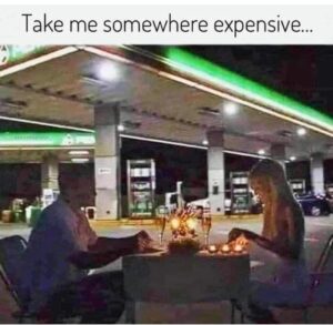 take me somewhere expensive
