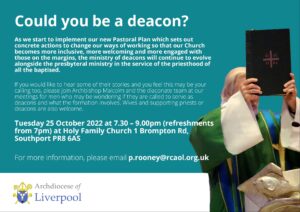 could you be a deacon
