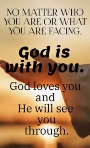 God is with you