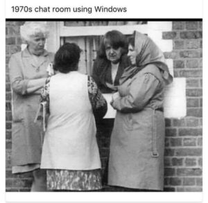 1970s chat room