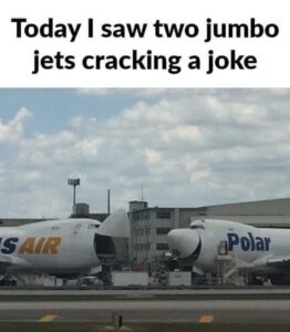 jumbo jets laughing