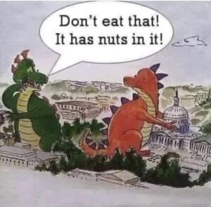 dont eat it has nuts in it
