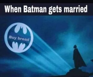 when batman gets married