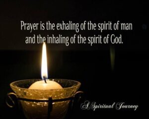 prayer exhaling inhaling